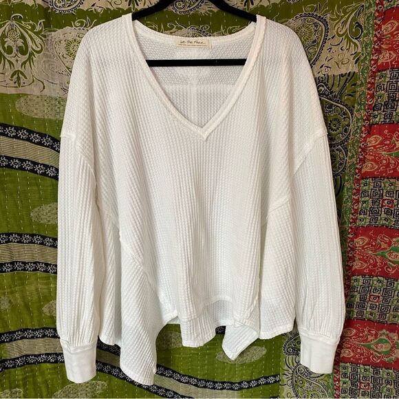 We The Free Ivory Coraline Long Sleeve Thermal Size Extra Small - Picture 2 of 15